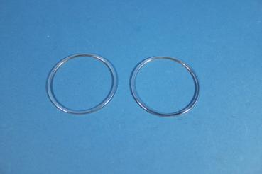 Ringe Lichtschalter/NSW Schalter poliert (2er Set) passend für BMW E38 / E39