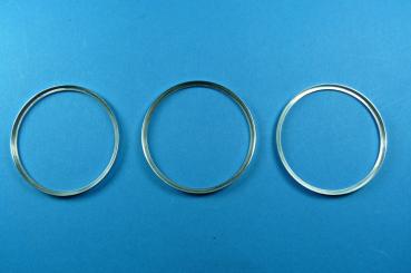 Ringe für Klimabedienung verchromt 3tlg passend für BMW 5er E60/E61 Limousine/Touring