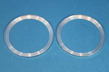 Preview: Door Speaker Surrounds polished (2 pcs) fit for BMW Z4 E85/E86