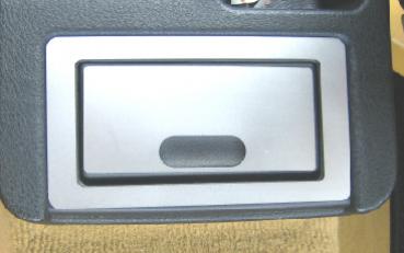 Außenrandblende Ascher hinten mattiert passend für BMW E36/Z3 nicht Compact