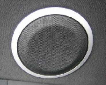Ringe Tür Lautsprecher vorne mattiert (2er Set) passend für BMW 1er E87