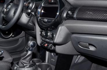 KUDA Handy console fit for Mini from 2014 (F55/ F56) real leather black