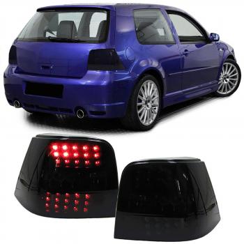 LED Rückleuchten schwarz passend für VW Golf 4 Limousine