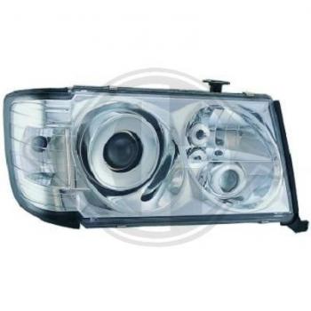 Scheinwerfer mit Blinker klar/chrom passend für Mercedes W124 1985 - 1993