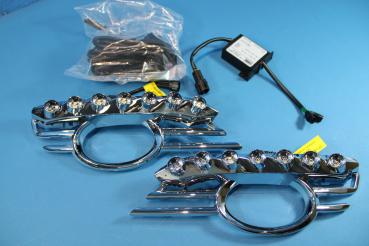 Daytime Set clear fit for Mercedes W211 bj. 06-09 with Foglights