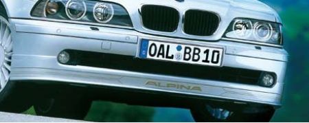 ALPINA Deko-Set Nr. 4 GOLD passend für BMW 5er E39 / 8er E31