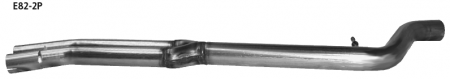 Bastuck silencer replacement pipe for BMW E82 125i Coupe `