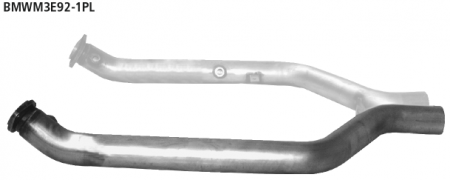 BASTUCK Verbindungsrohr als Ersatz für original Vorkatalysator links passend für BMW 3er M3 E90 E92 E93