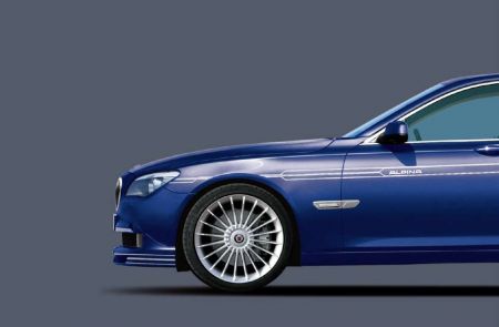ALPINA Decor Set Nr. 1 SILBER Komplettset passend für BMW 7er F01/F02 LCI ab 07/12