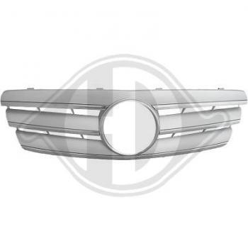 Grill chrom/silber passend für Mercedes W203 Limousine/T-Model 2000 - 2007