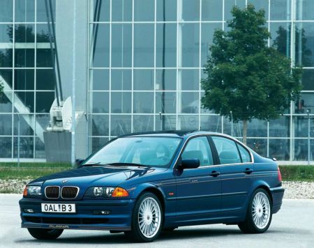 ALPINA Decor Set No.4 SILVER Frontspoiler fit for BMW 3er E46 Sedan / Touring up to 09/01
