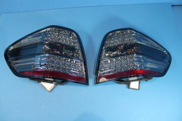 LED Taillights BLACK fit for Mercedes W164 M-Class 2005 -2011