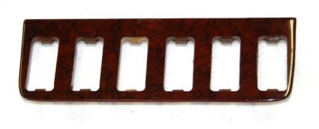 Schalterblende Wurzelholz 3L/3R passend für Mercedes W123