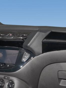 KUDA Telefonkonsole passend für Opel Corsa E ab 2014 Leder schwarz