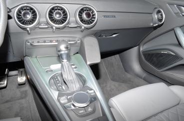 KUDA Telefonkonsole passend für Audi TT ab 2014 Leder schwarz