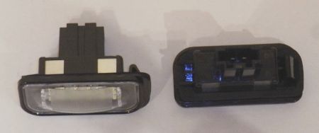 License Plate Lamp LED Mercedes W211/W219