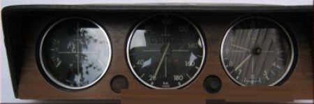 Tachoringe poliert 4tlg. BMW E10 02 Modelle