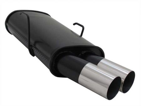 Novus Sportauspuff Peugeot 106 Gruppe N 2x76 RL-Design