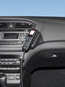 KUDA Telefonkonsole passend für Hyundai i20 ab 2014 Kunstleder schwarz