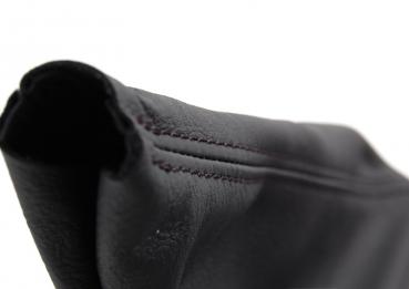 Handbremshebelabdeckung Leder Walknappa schwarz BMW 3er E46
