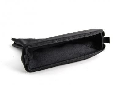 Handbremshebelabdeckung Leder Walknappa schwarz BMW 3er E46