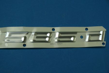 Emblem 535d for BMW 5er E60 / E61