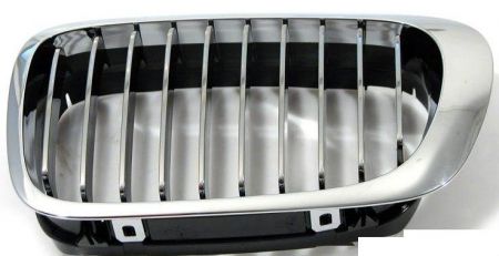Niere mit Chromstreben links BMW 3er E46 Coupe/Cabrio bis 03/03