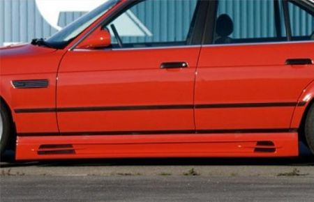 RIEGER Side skirt with duct -left side- fit for BMW 5er E34 Sedan / Touring