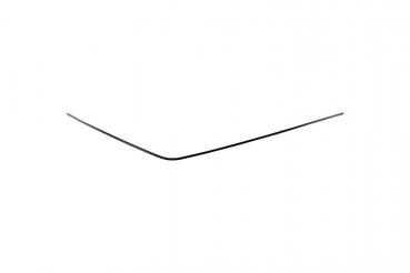 Zierleiste SCHWARZ Regenrinne Dach rechts BMW 3er E30