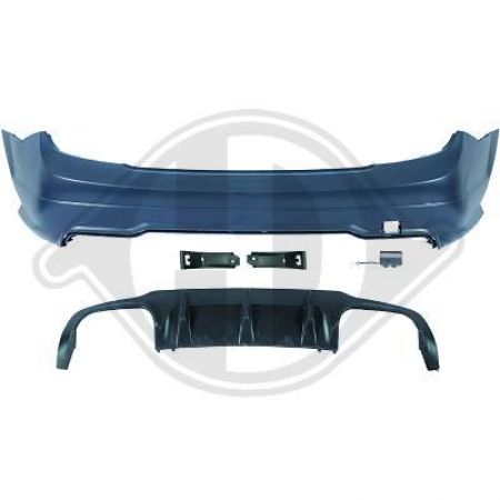 Stoßstange hinten Sport Optik für Mercedes W204 C-Klasse Bj. 11-