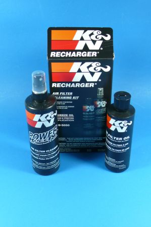 K&N Recharger Filter Care Service Kit with Pump Oil