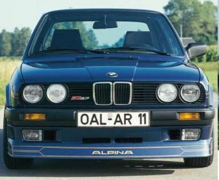 ALPINA Frontspoiler Typ 159 fit for BMW 3er E30 9/87-; Convertible 10/90- (without aircond.)