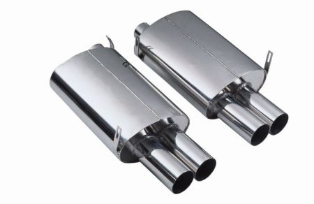 EISENMANN Rear silencer with 4x 83mm fit for BMW Z3 M-Roadster/Coupe