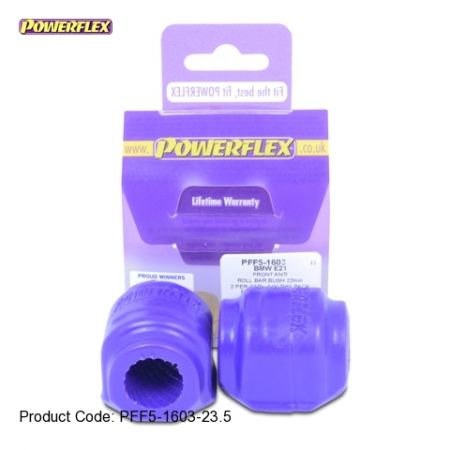 Powerflex Stabilisator Gummilager vorne 23,5mm passend zu BMW 3er E21