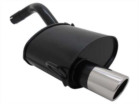 NOVUS Rear silencer with 1 tail pipes Ø 90mm fit for Alfa Romeo 147 SR-DESIGN