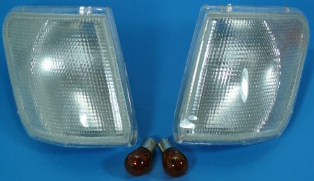 Front indicator white Ford Fiesta 3 GFJ 1989 - 1995