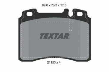 TEXTAR Brake pads FRONT fit for Mercedes R129 / W124 / W201 / W202 / W208 / W210