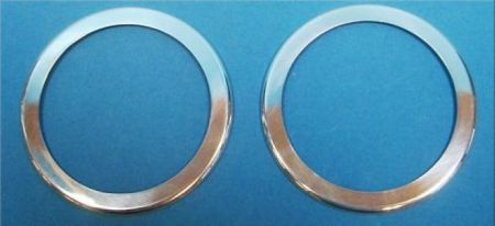 Ringe Lautsprecher 58mm poliert (2er Set) passend für BMW 3er E36