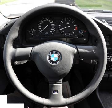 Sportlenkrad M-Technik Leder Typ 2 D=385mm für BMW E34/E32 alle