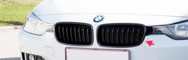 M Performance kidney-high-gloss black front LEFT BMW 3er F30 / F31