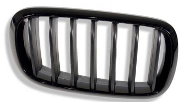Kidney high gloss black front RIGHT for BMW X5 F15 / X6 F16