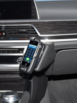 KUDA Telefonkonsole passend für BMW 7er G11/G12 ab 10/2015 Kunstleder schwarz