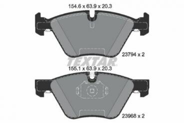 TEXTAR brake pads FRONT fit for BMW E81 / E82 / E84 / E87 / E88 / E89 / E90 / E91 / E92 / E93 / X1 / Z4