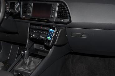 Preview: KUDA Handy console fit for Seat Ateca from Bj. 2016 real leather black