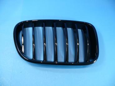 Shadow-Line Niere glänzend schwarz passend für BMW X3 F25 VFL