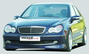 RIEGER Spoilerlippe passend für Mercedes W203 C-Klasse Avantgarde