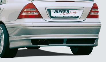 RIEGER Heckschürzenansatz passend für Mercedes W203 Limousine bis Bj. 03/2004