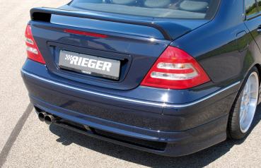 RIEGER Heckschürzenansatz passend für Mercedes W203 Limousine bis Bj. 03/2004