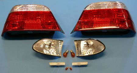 Rückleuchten Blinker Facelift Set passend für BMW 7er E38 Bj. 1998 - 2001
