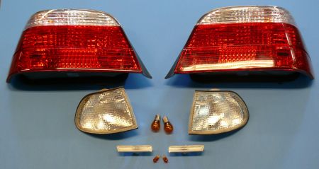 Rückleuchten Blinker Facelift Set passend für BMW 7er E38 Bj. 1994 - 1998